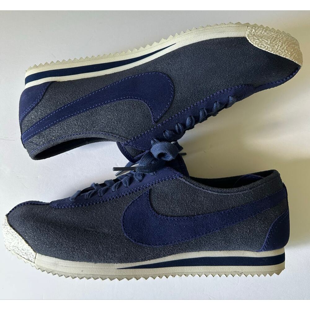 New! Nike Cortez 72 QS Loyal Blue White Leather Suede Low Top Sneakers Men Sz 9 - Picture 3 of 7